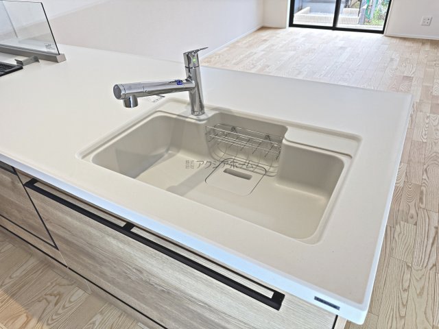 所沢市北秋津・全1棟　新築一戸建　～北西角地～のキッチン|キッチン水栓