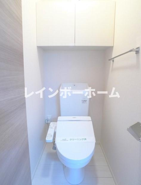Cane rossoのトイレ