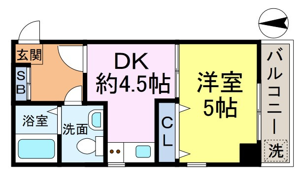 雄治ビルの間取り