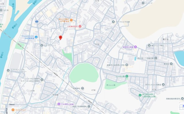 姫路市第9下手野（全3棟）1号棟の地図