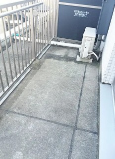 パレ・ホームズ田無のバルコニー