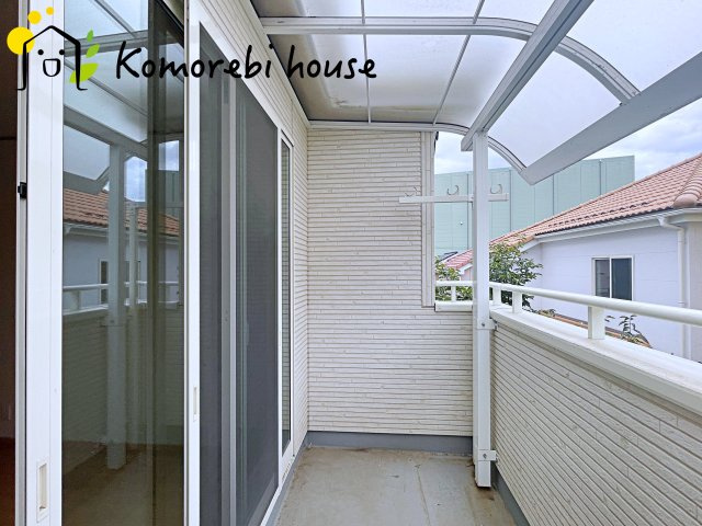 上尾市領家　1期　中古戸建のバルコニー|26.8.27　撮影済み