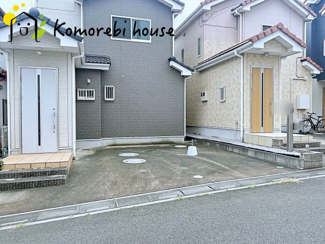 上尾市領家　1期　中古戸建の駐車場|26.8.27　撮影済み