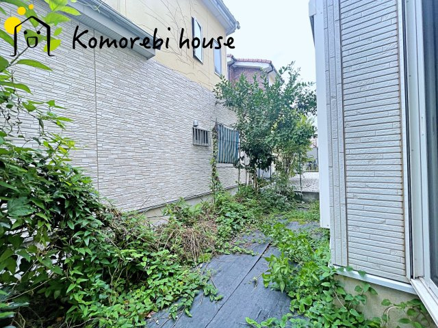 上尾市領家　1期　中古戸建の庭|26.8.27　撮影済み