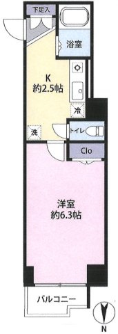 ソフィアお茶の水の間取り