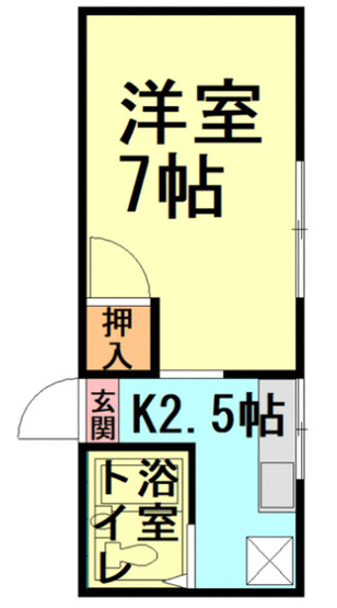 【間取り】 | アサヒハイツ