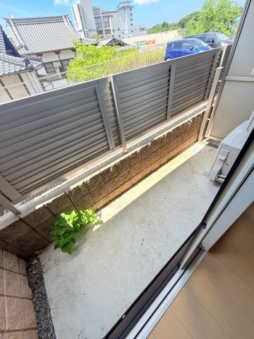 サニーヒルズのバルコニー