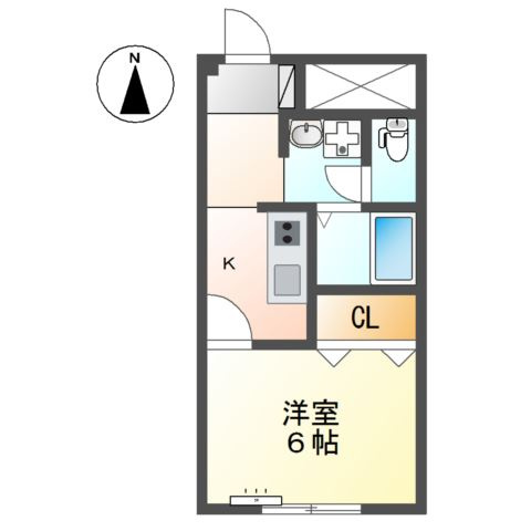 ベルビラージュの間取り