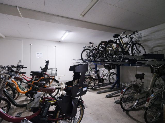チサンマンション千石の駐輪場|チサンマンション千石：敷地内に駐輪場ございます！