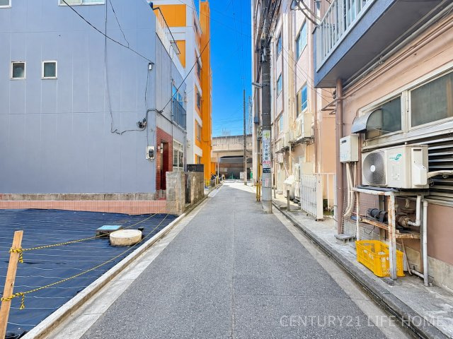 【前面道路含む現地写真】 | 東急東横線「武蔵小杉」売地