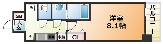 W-STYLE神戸Ⅱの間取り