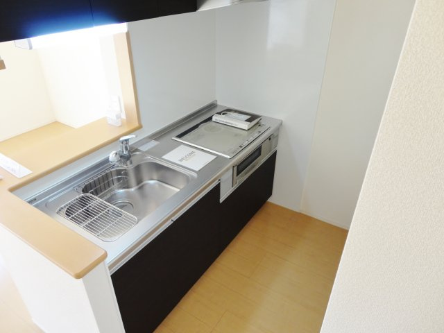 ディアコート白水のキッチン