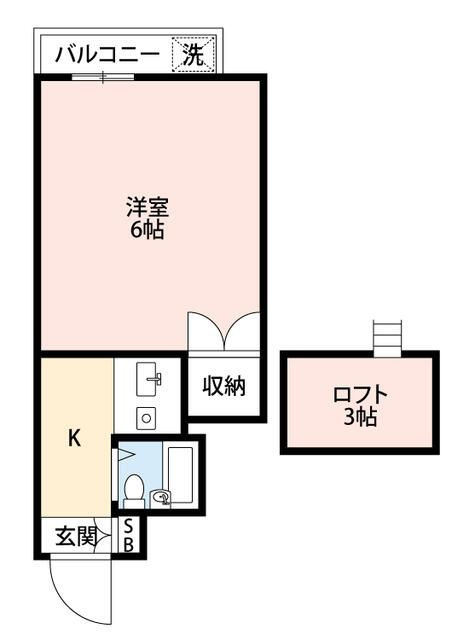 リベルタ馬堀海岸の間取り