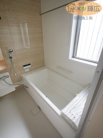 姫路市第9下手野（全3棟）3号棟の浴室|同社施工例です。