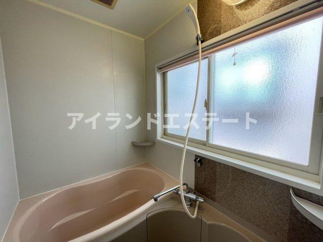 多摩ハイツB棟　1フロア1住戸　リフォーム済　独立洗面台の浴室