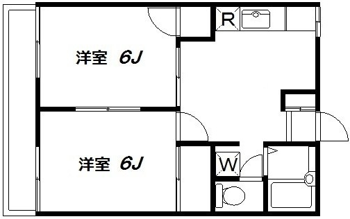 アリエス駒沢　礼金0　更新料なし　駅近の間取り