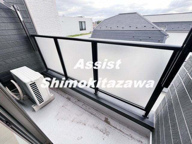 アーベインテラス下北沢Ⅱのバルコニー