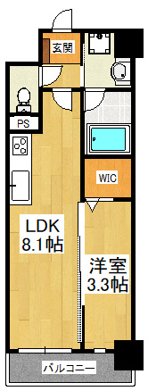 LUXENA+PAWS南行徳の間取り