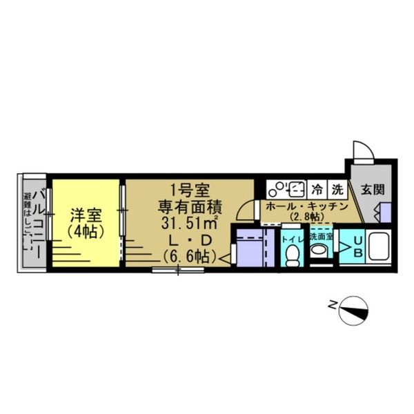 グランダ千葉の間取り