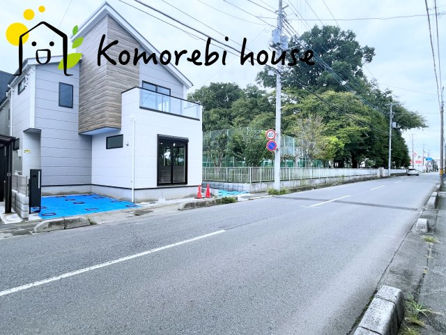 さいたま市大宮区上小町　13期　新築一戸建て　KEIAI GRACE　01の前面道路含む現地写真|前面道路含む現地写真です
