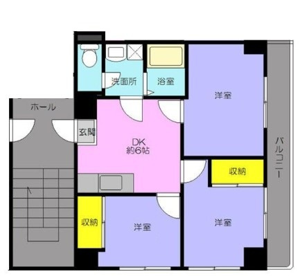 石田ビルの間取り