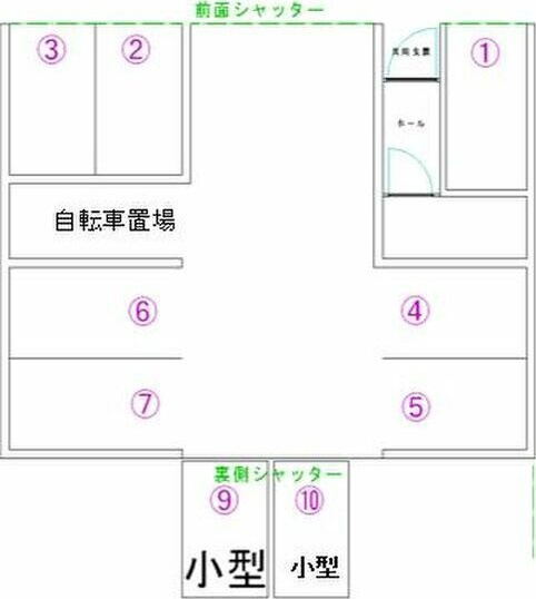 【駐車場】ブランノワール北27条 