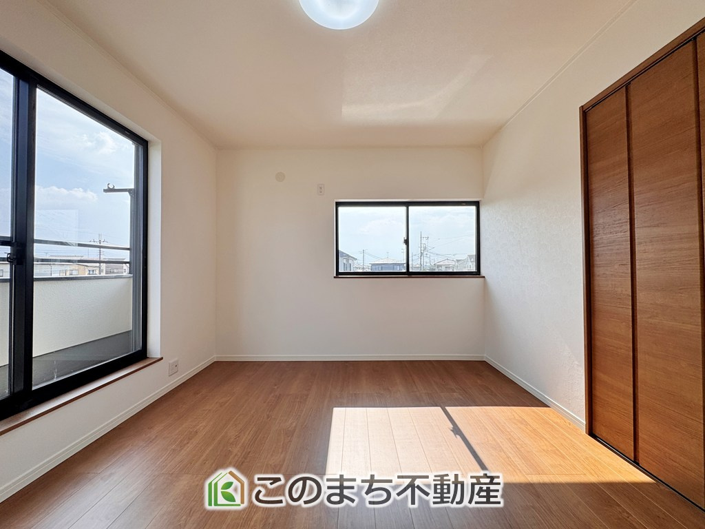 宇都宮市鶴田町再生住宅の洋室