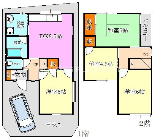 ハレマエ高取山町の間取り