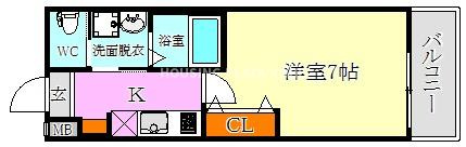 リアコートJR須磨鷹取の間取り