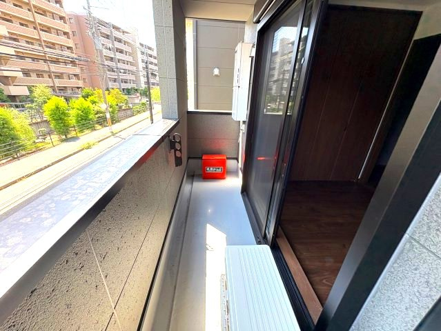 カーサフォルトゥナート羽曳野Ⅱのバルコニー