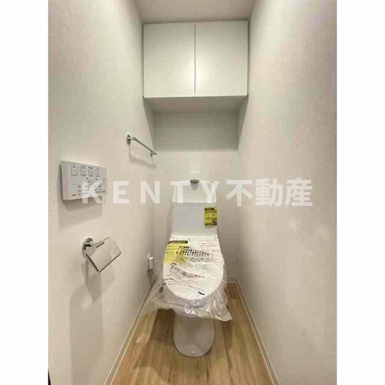 【トイレ】 | ドゥーエ大鳥居WEST | 落ち着いた色調のトイレです