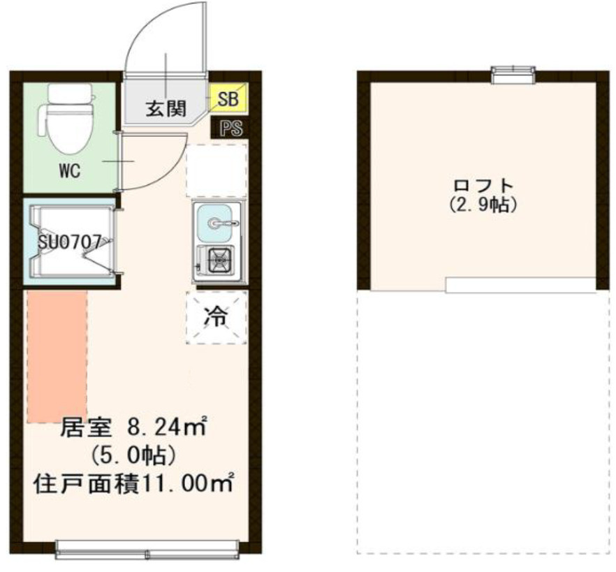 シャルムニシオギの間取り