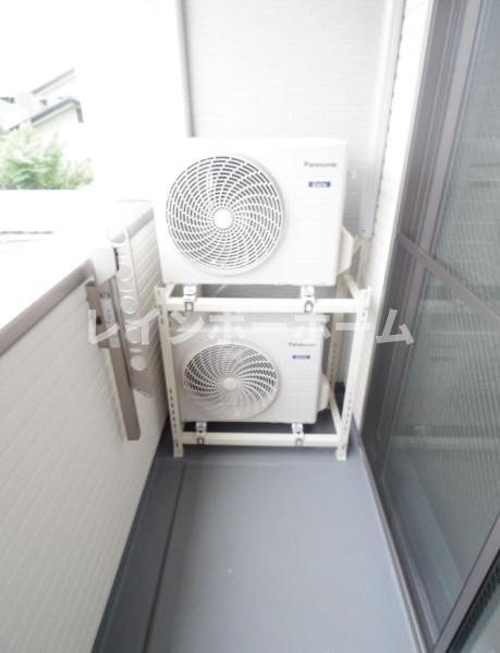 リーブルファイン新座大和田　1号棟のバルコニー