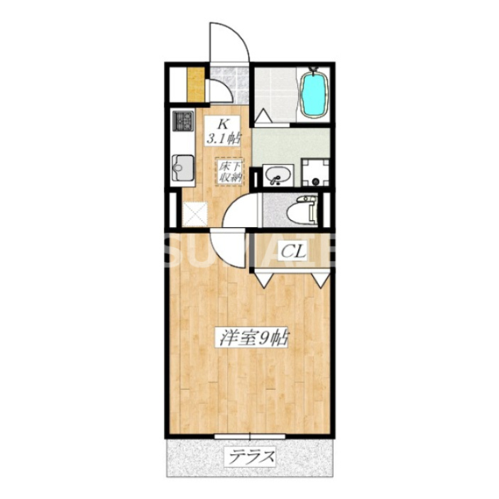 グラセフルの間取り|間取りです☆