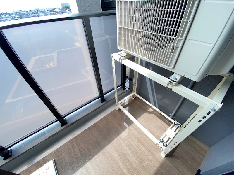 目黒区柿の木坂３丁目の賃貸マンションのバルコニー|バルコニー付きです