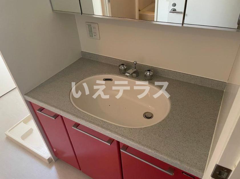 ワコーレディアルクス元町の洗面所