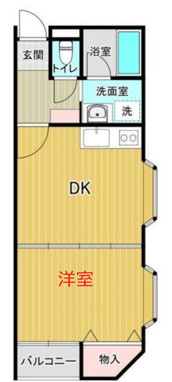 【間取り】 | シャトレ山王ビル