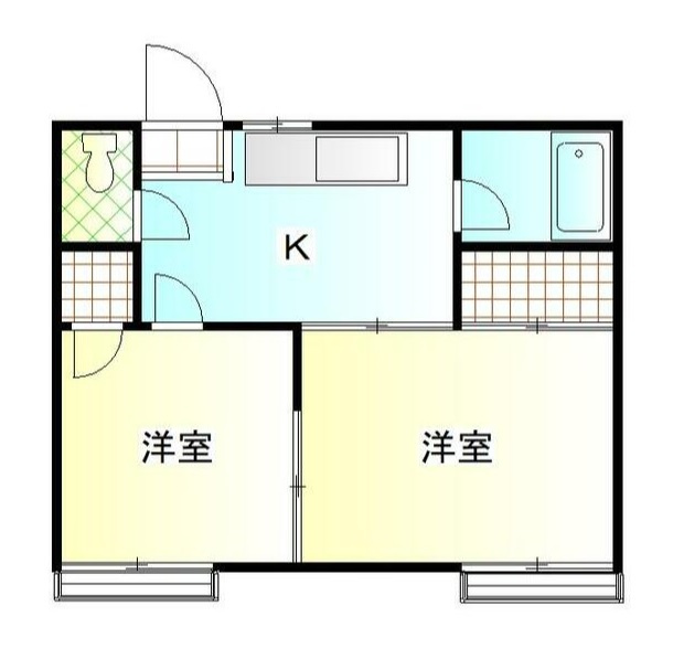 メゾン市野倉A棟の間取り|間取り