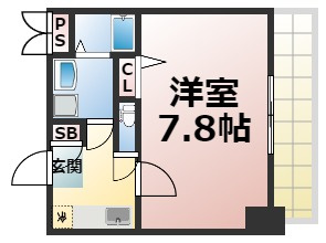 【間取り】 | M'プラザ玉造　仲介手数料無料