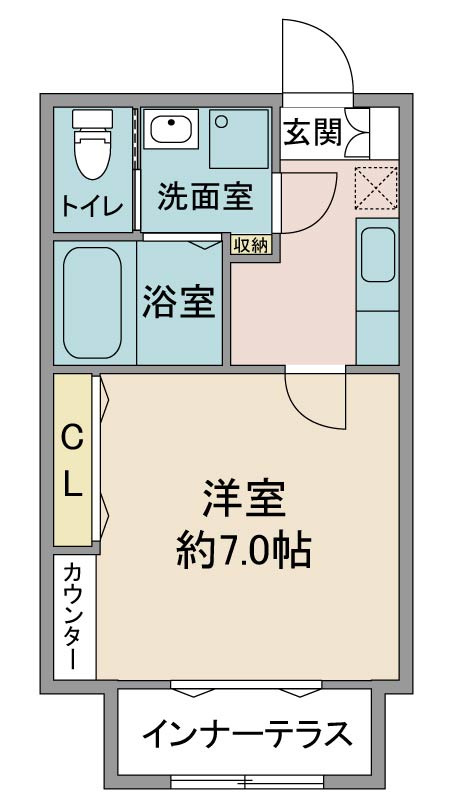 グリーンエステートの間取り