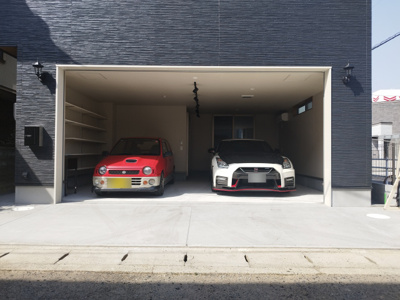 【駐車場】 | ビルトインガレージ高柳西町デザイナーズ戸建賃貸