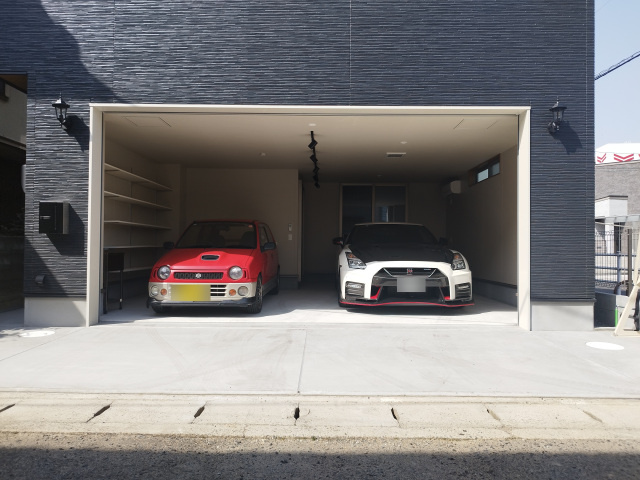 【駐車場】 | ビルトインガレージ高柳西町デザイナーズ戸建賃貸