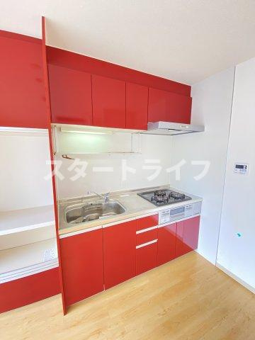 大阪市淀川区西中島７丁目の賃貸マンションのキッチン