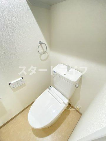 大阪市淀川区西中島７丁目の賃貸マンションのトイレ