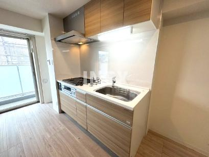 横浜市中区本牧町１丁目の賃貸マンションのキッチン