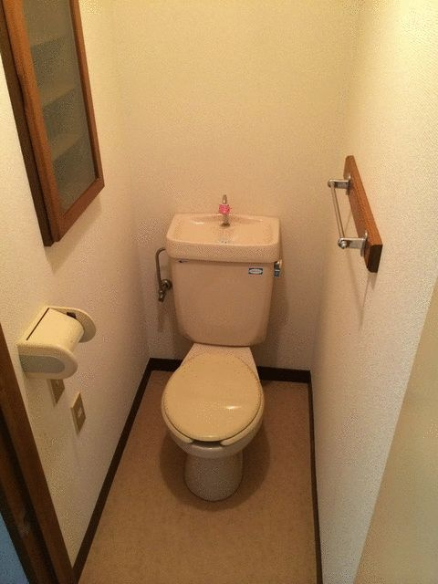 フラッツマキのトイレ
