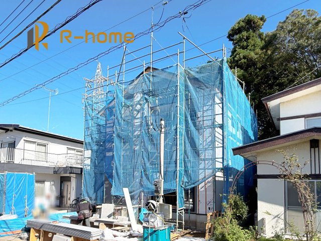 土浦市真鍋10期　新築戸建て　1号棟の外観|ご予約を頂ければ、『平日』はもちろん『早朝』や『夜間』もご見学可能です♪お気軽にお申し付けください♪