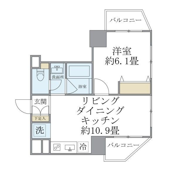 ＩＳＭ石神井公園の間取り