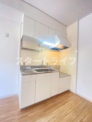 大阪市東淀川区豊里６丁目の賃貸マンションのキッチン