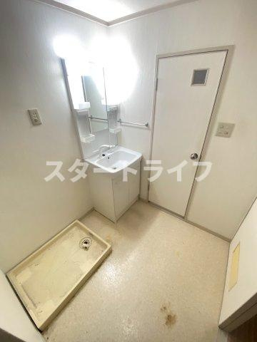 大阪市東淀川区豊里６丁目の賃貸マンションの洗面所
